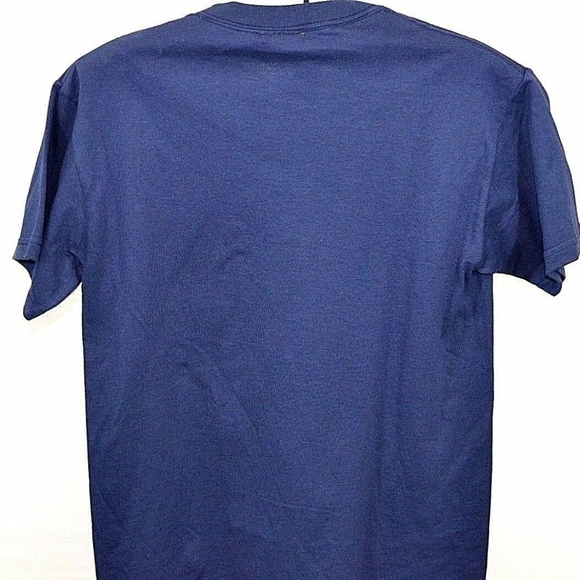 M & M World T-shirt NWT S Blue short sleeve unisex - Picture 2 of 5